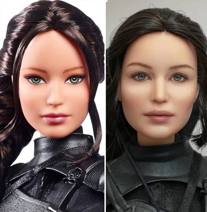 Artist Repaints Dolls In A More Realistic Way