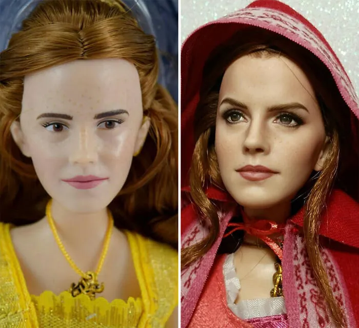 Artist Repaints Dolls In A More Realistic Way