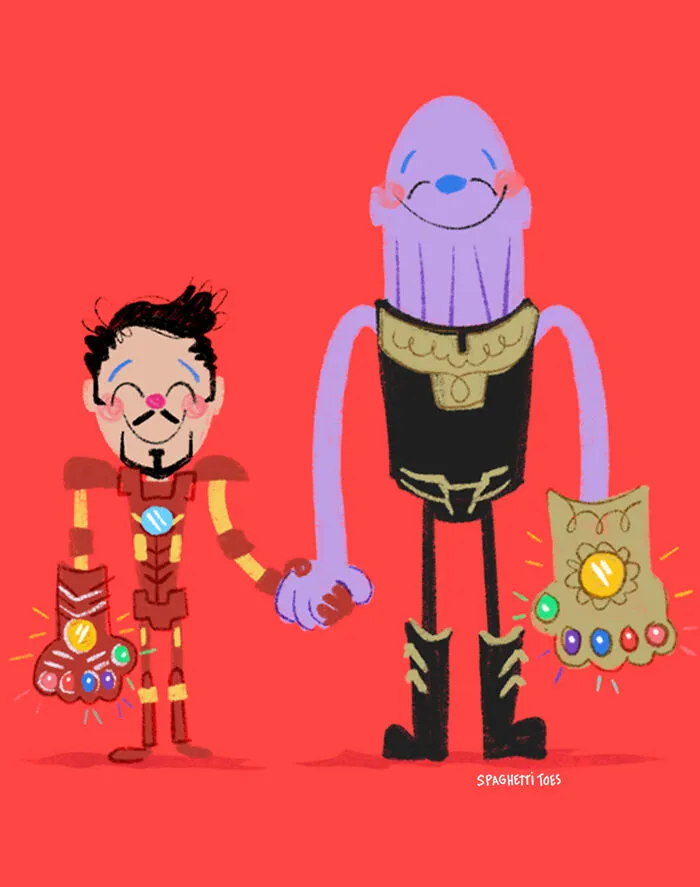 Ironman And Thanos