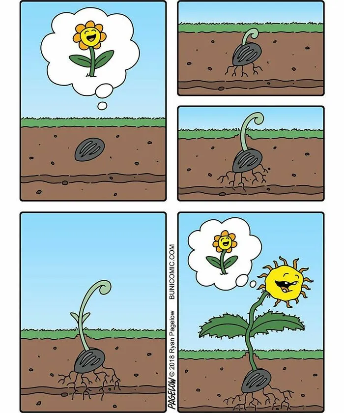 Artist Creates Cute Comics With Not-So-Cute Endings (50 New Pics)