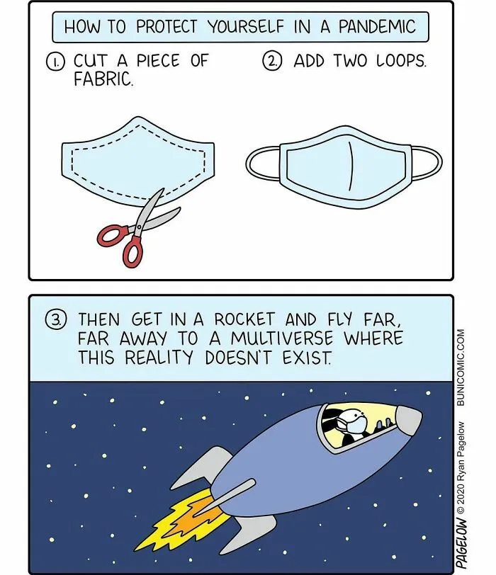 Artist Creates Cute Comics With Not-So-Cute Endings (50 New Pics)
