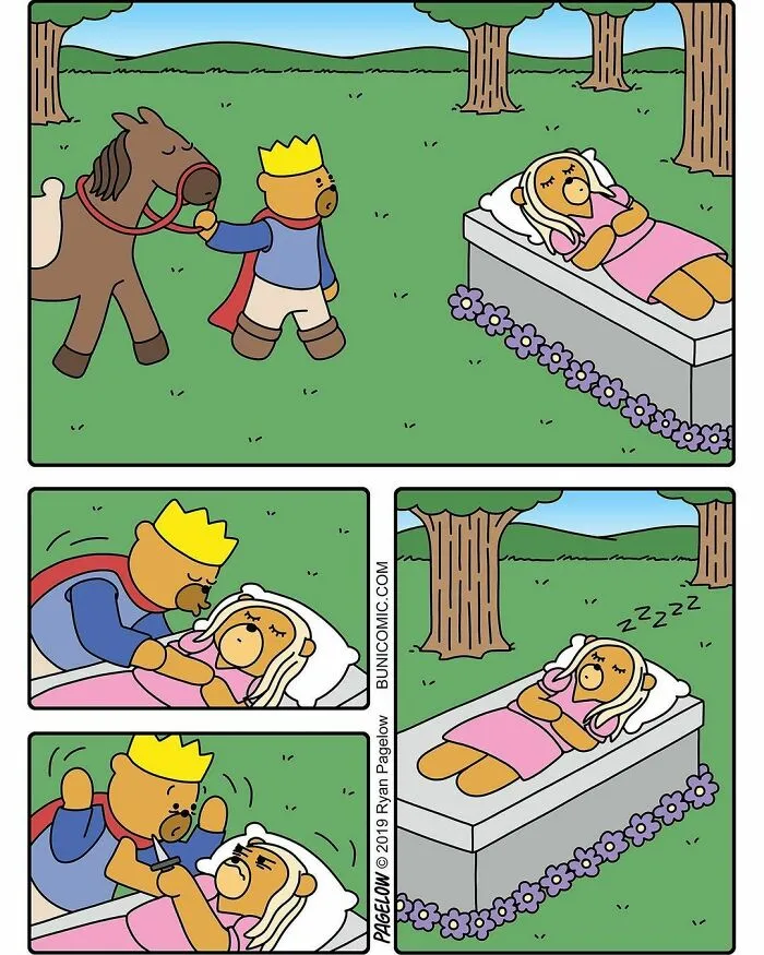 Artist Creates Cute Comics With Not-So-Cute Endings (50 New Pics)