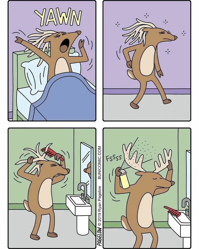 Este artista crea cómics adorables con finales no tan adorables (45 cómics)