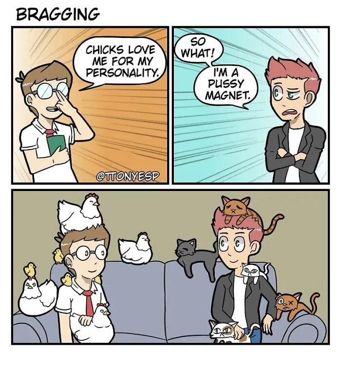 37 Comics With Weird And Unexpected Endings By Tony Esp (New Pics)