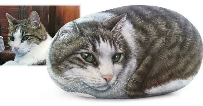 Artist Turns Rocks Into Incredible Animal Paintings (30 Pics)