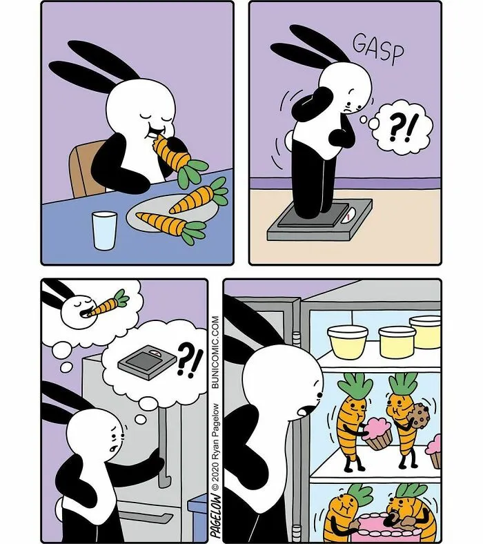 Artist Creates Cute Comics With Not-So-Cute Endings (50 New Pics)