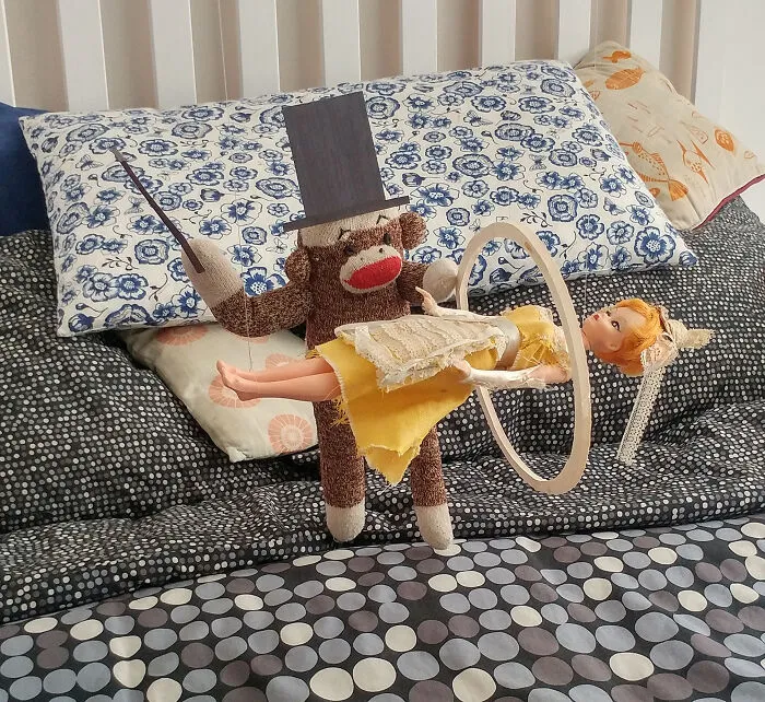 I’ve Made My Wife Laugh Every Day Of The Pandemic With Daily Sock Monkey Shows And I Hope They Make You Smile Too (65 Pics)