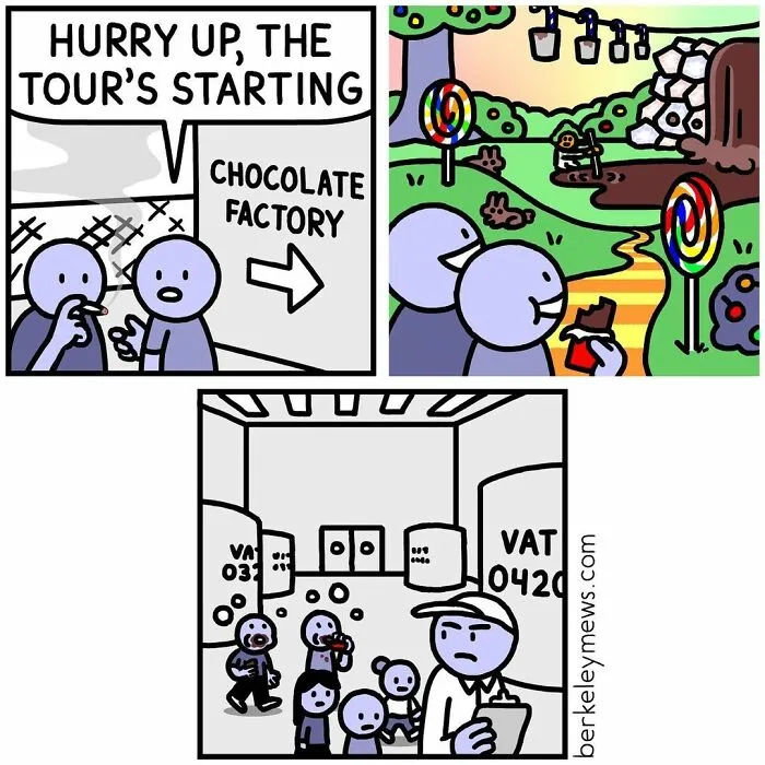 Artist Adds Twisted Endings To His Seemingly Innocent Comics (40 New Pics)