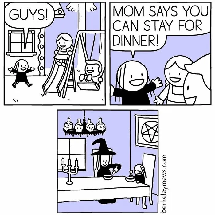 Artist Adds Twisted Endings To His Seemingly Innocent Comics (40 New Pics)