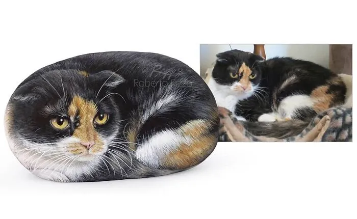 Artist Turns Rocks Into Incredible Animal Paintings (30 Pics)