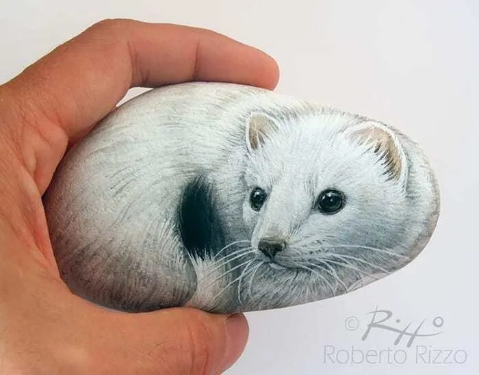 Artist Turns Rocks Into Incredible Animal Paintings (30 Pics)