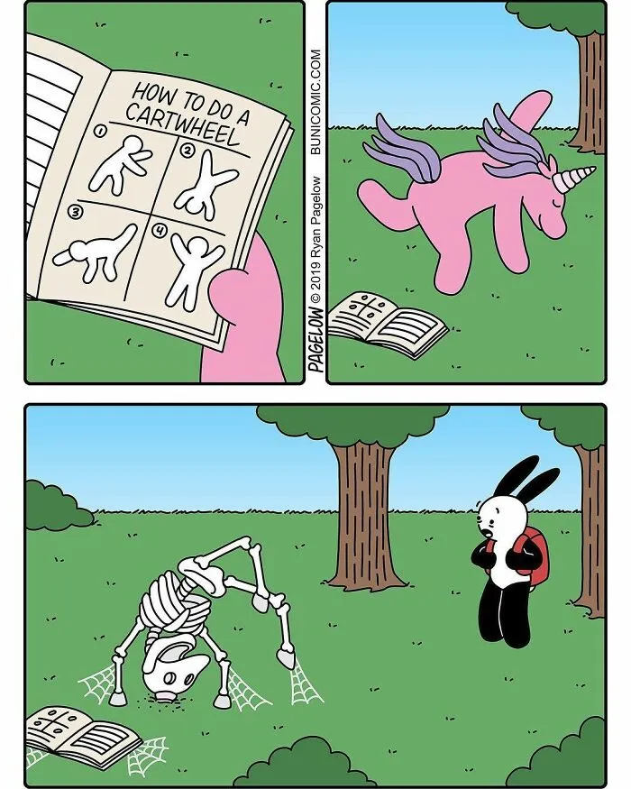 Artist Creates Cute Comics With Not-So-Cute Endings (50 New Pics)