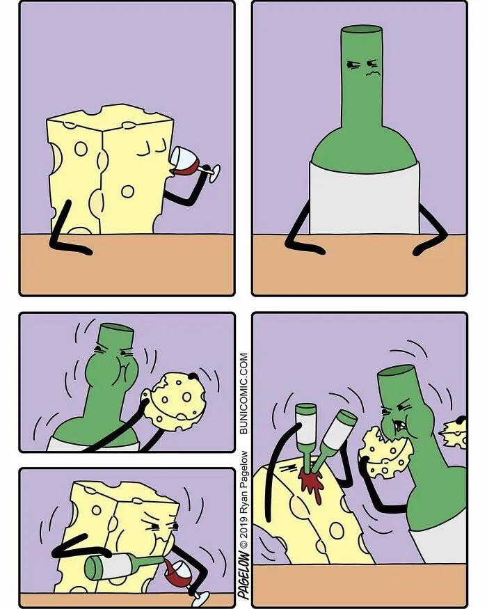 Artist Creates Cute Comics With Not-So-Cute Endings (50 New Pics)