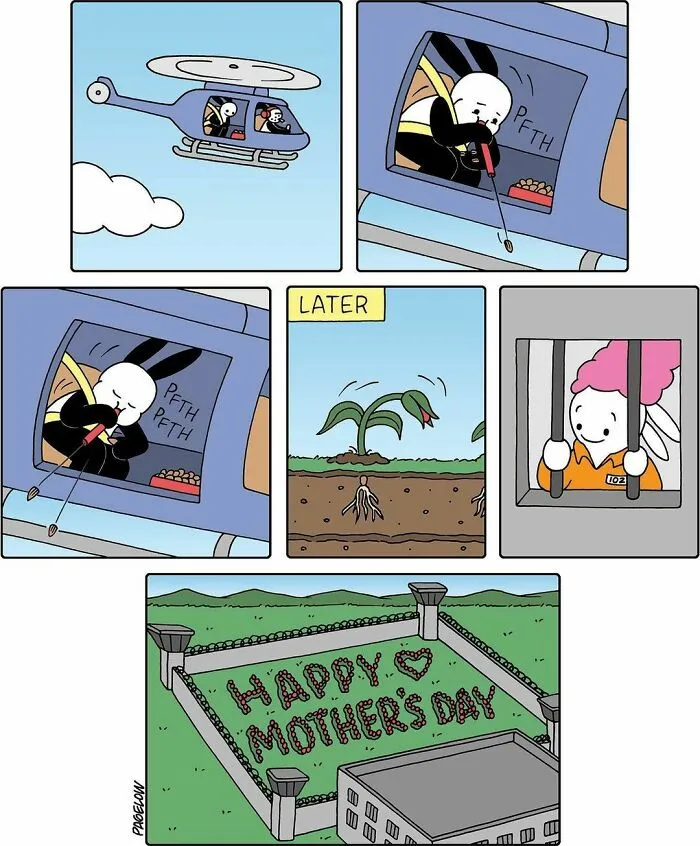 Artist Creates Cute Comics With Not-So-Cute Endings (50 New Pics)