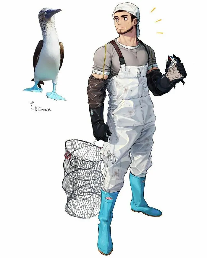 Artist Reimagines Animals, Insects, Everyday Objects, And Food As Cartoon Characters (38 Pics)