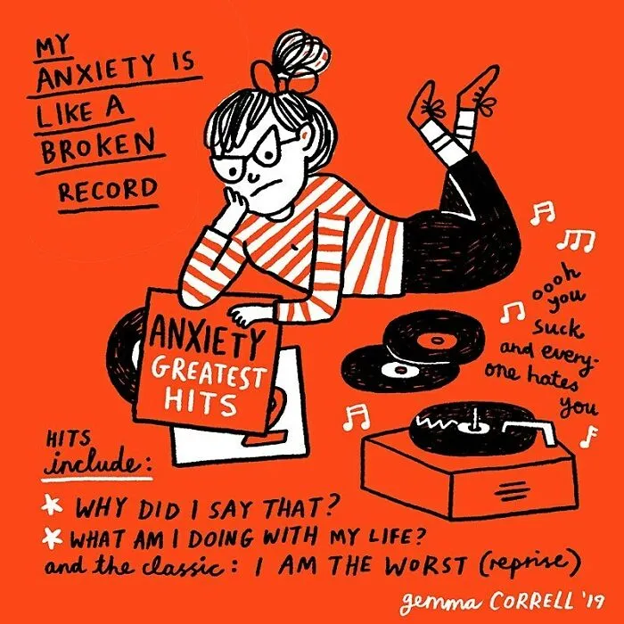 Artist Suffering From Anxiety And Depression Finds Therapy In Turning Her Life Into Comics (30 Pics)