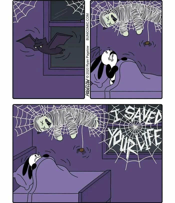 Artist Creates Cute Comics With Not-So-Cute Endings (50 New Pics)
