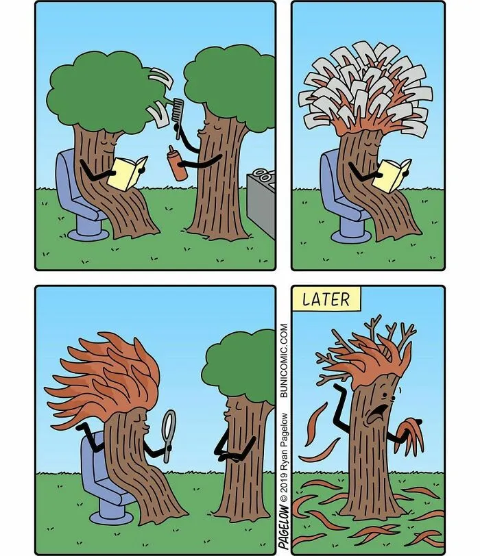 Artist Creates Cute Comics With Not-So-Cute Endings (50 New Pics)