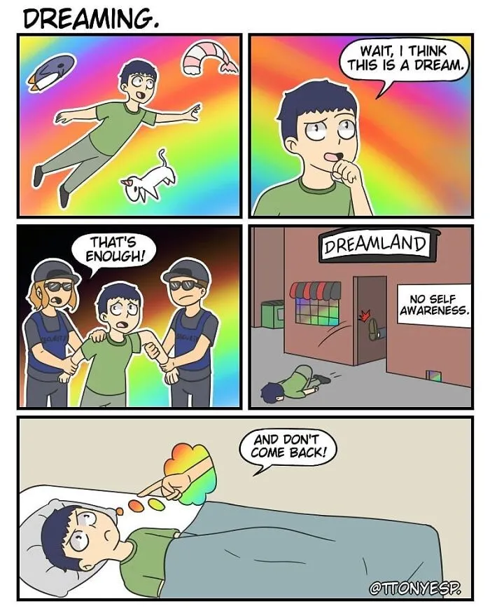 37 Comics With Weird And Unexpected Endings By Tony Esp (New Pics)