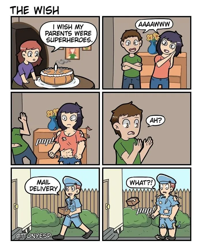 37 Comics With Weird And Unexpected Endings By Tony Esp (New Pics)