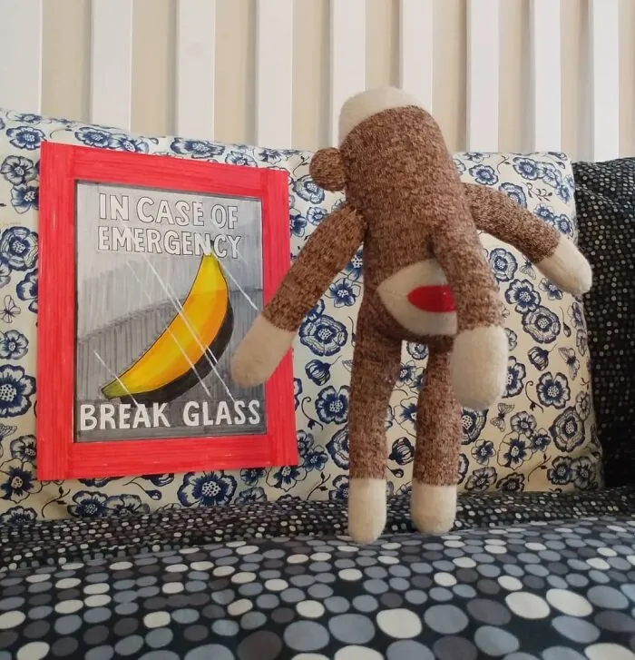 I’ve Made My Wife Laugh Every Day Of The Pandemic With Daily Sock Monkey Shows And I Hope They Make You Smile Too (65 Pics)