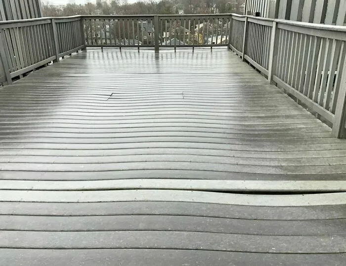 Wavy Deck! Imagine A Couple Of Cocktails