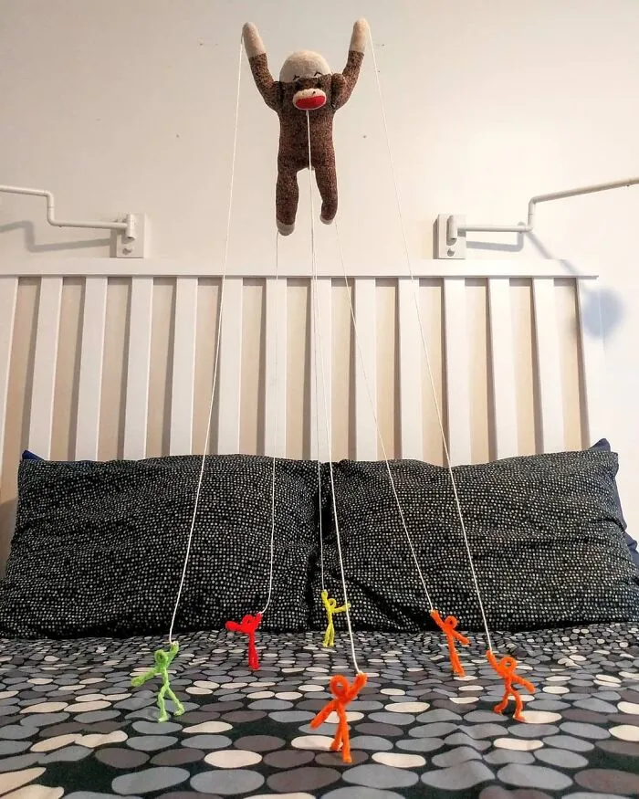 I’ve Made My Wife Laugh Every Day Of The Pandemic With Daily Sock Monkey Shows And I Hope They Make You Smile Too (65 Pics)