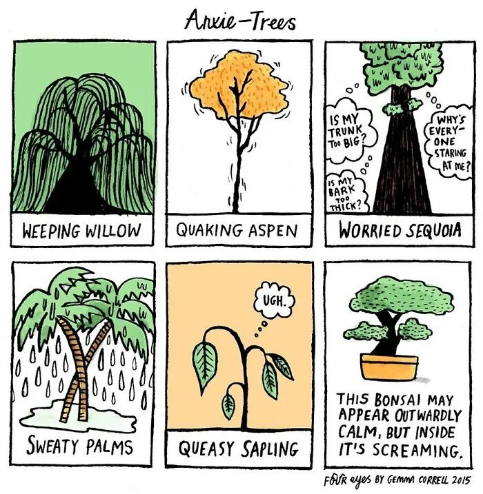 Artist Suffering From Anxiety And Depression Finds Therapy In Turning Her Life Into Comics (30 Pics)