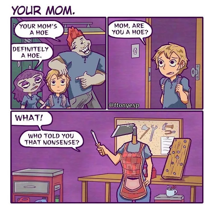 37 Comics With Weird And Unexpected Endings By Tony Esp (New Pics)