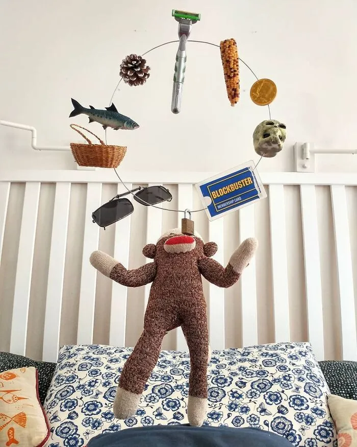 I’ve Made My Wife Laugh Every Day Of The Pandemic With Daily Sock Monkey Shows And I Hope They Make You Smile Too (65 Pics)