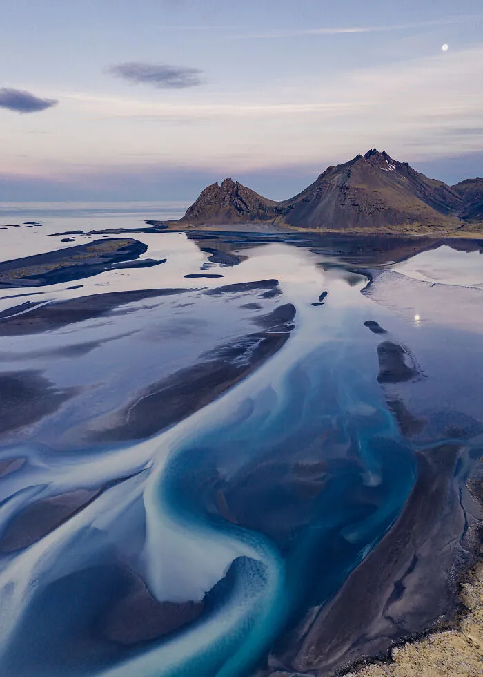 Riverbed By Brunnhorn In Midnight Sun