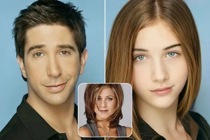 Ross Geller y Rachel Green (Friends)