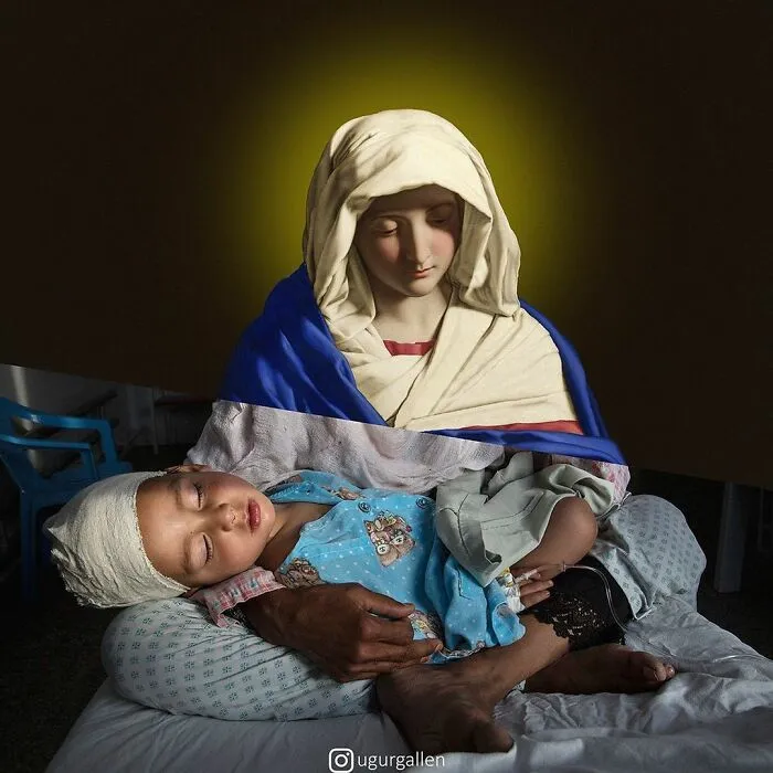 My 30 New Collages Show The Parallel Universes That Today's People Live In