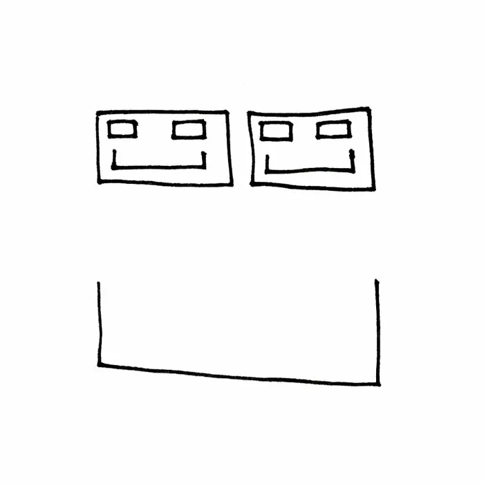 Square Eyes Man