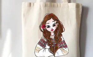 I Paint On Tote Bags Inspired By Romanian Traditional Blouse-Ia
