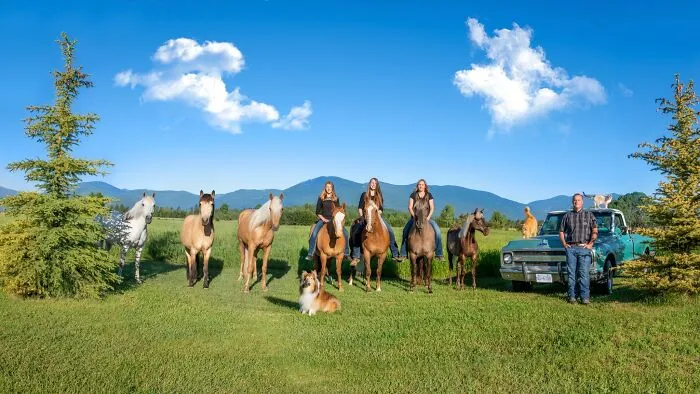 I Created A Photo Project Called "Farmily" Where I Capture Families And All Their Animals (30 Pics)