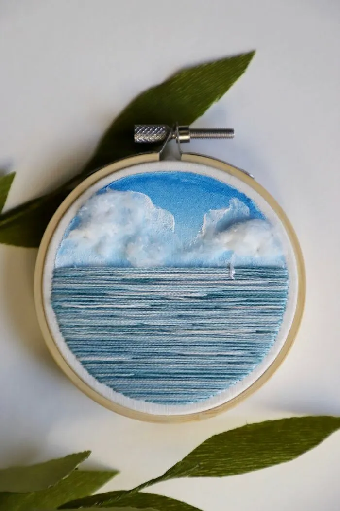 At The Beginning Of Lockdown, I Quit My Job And Started Making Embroidered Landscapes, Here Are My Best 30 Works