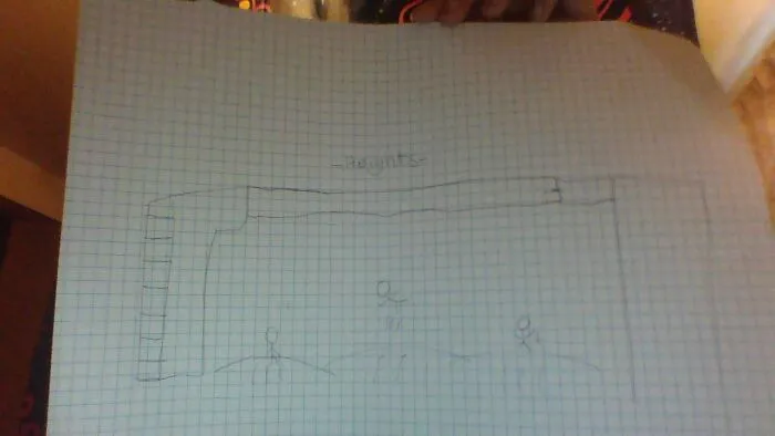 Bad Picture And Drawing, But I'm Scared Of Heights So I Drew A Trampoline At The Bottom