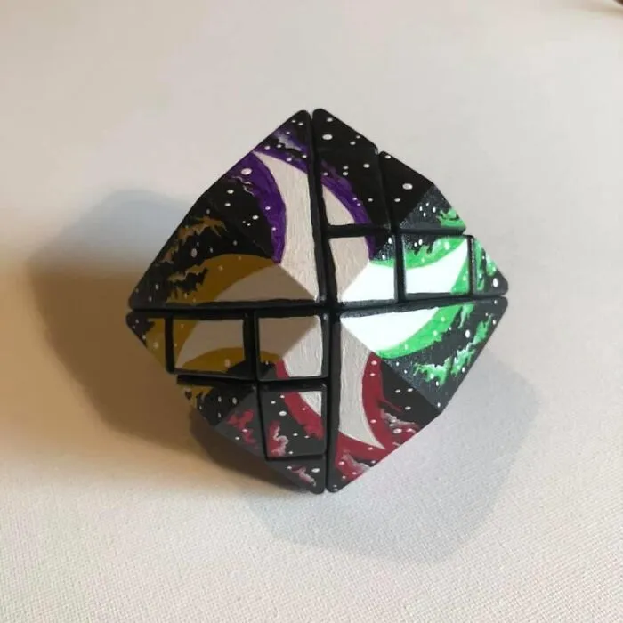 I Make Rubik's Cube Art (25 Pics)