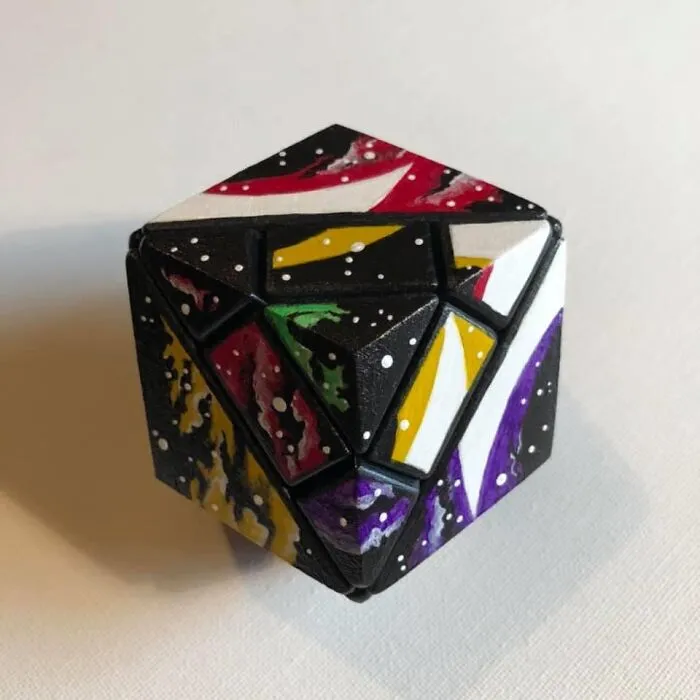 I Make Rubik's Cube Art (25 Pics)