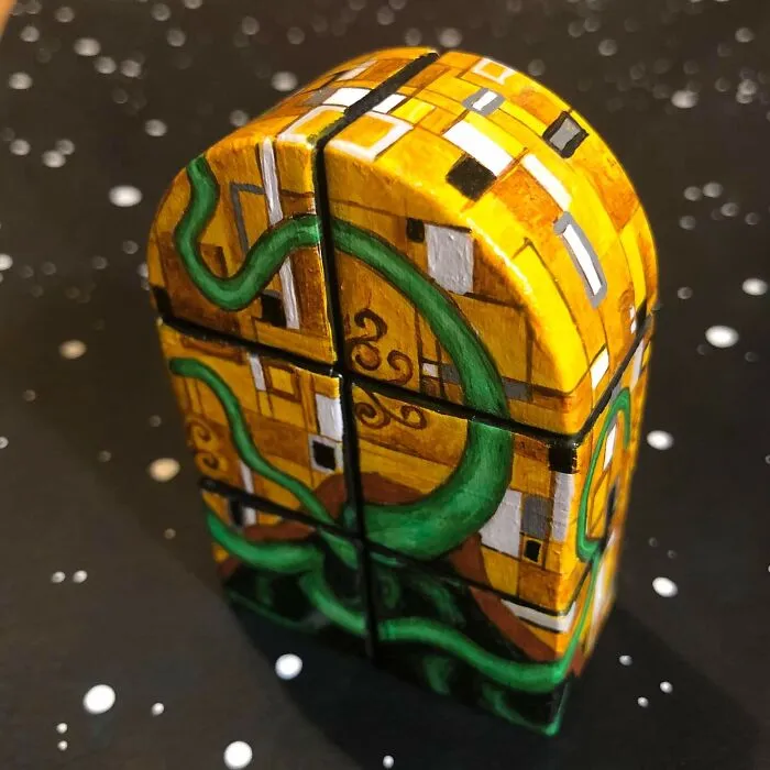 I Make Rubik's Cube Art (25 Pics)