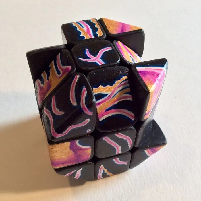 I Make Rubik's Cube Art (25 Pics)