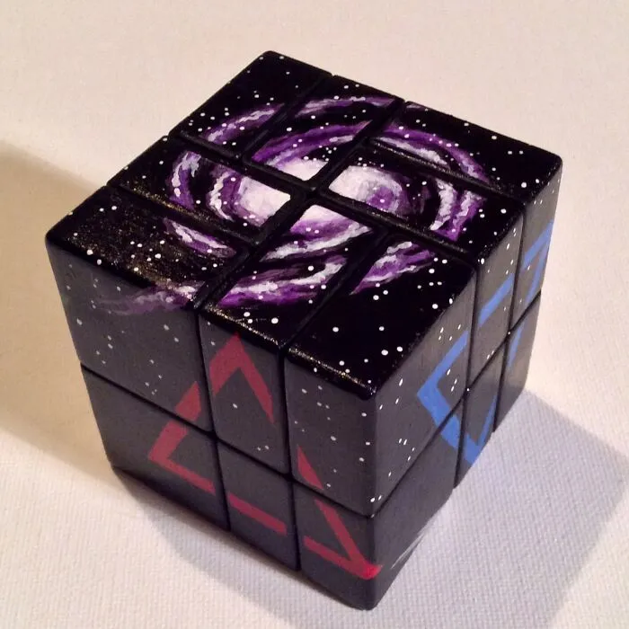 I Make Rubik's Cube Art (25 Pics)
