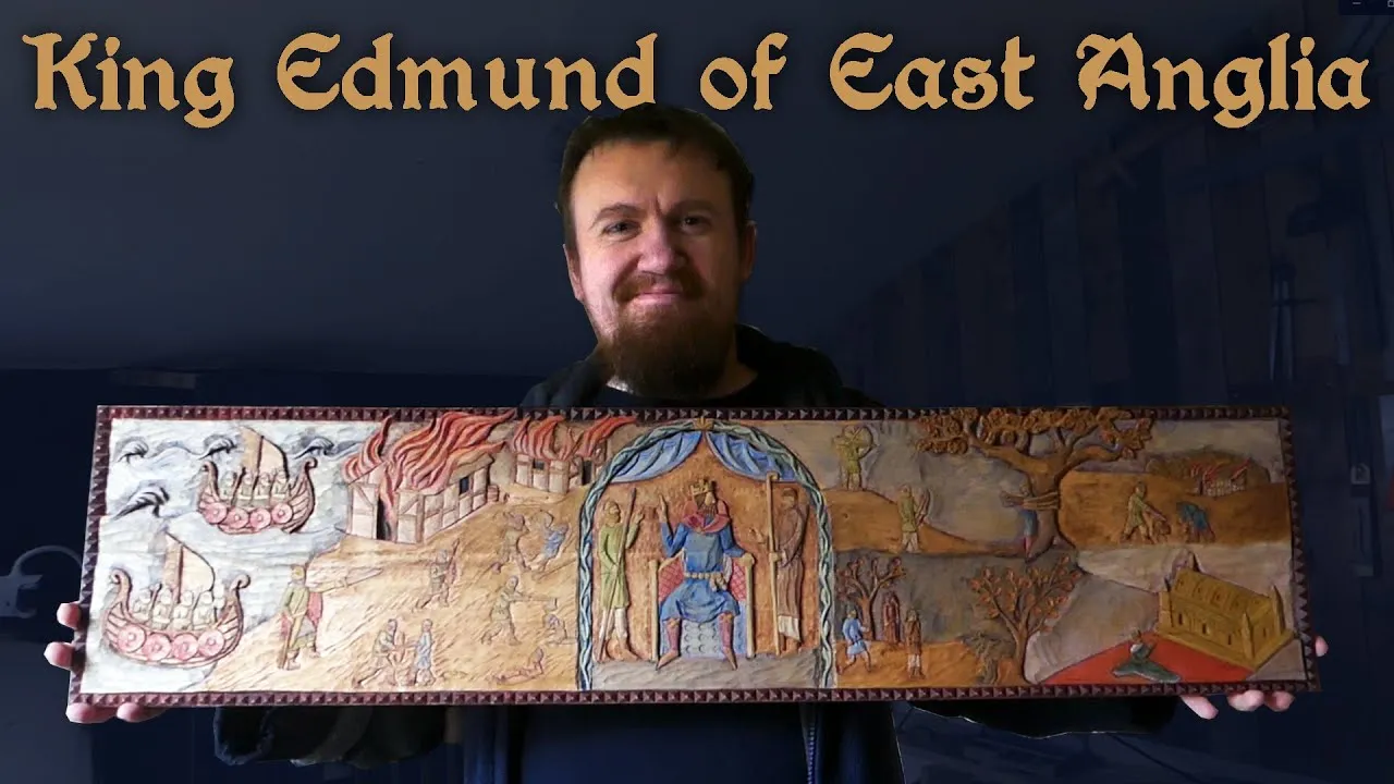 Biggest Carving I've Made - The Final Days Of King Edmund Of East Anglia