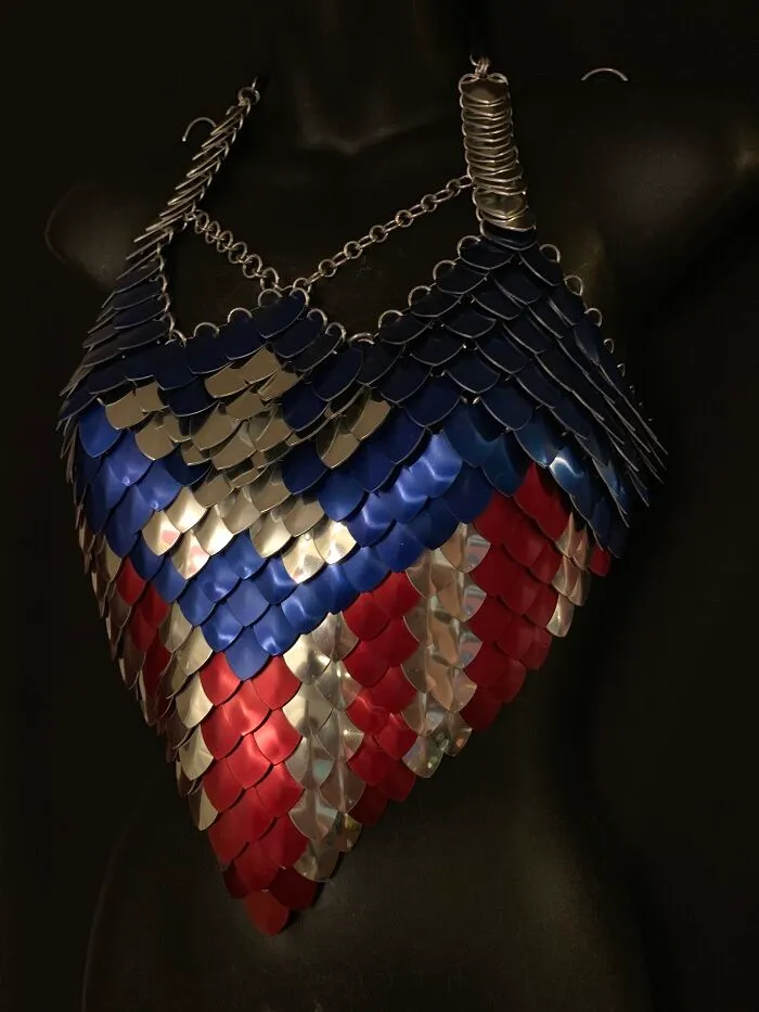 Captain America Inspired Scalemail