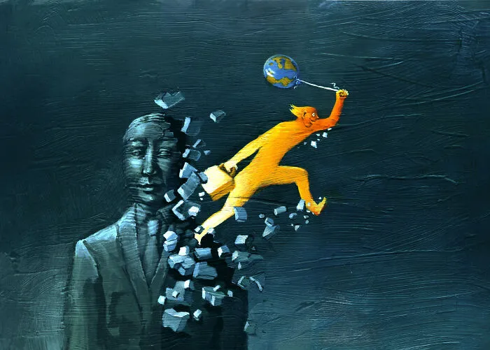 Artist Creates 45 Surreal Illustrations About Our Society