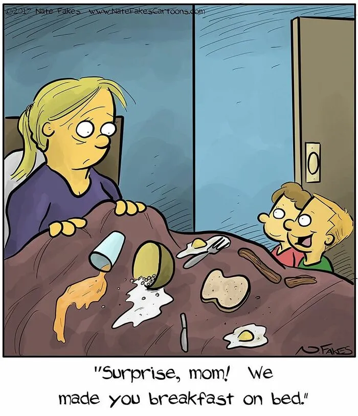 This Comics Artist Makes People Laugh With Single-Panel Jokes (40 Comics)