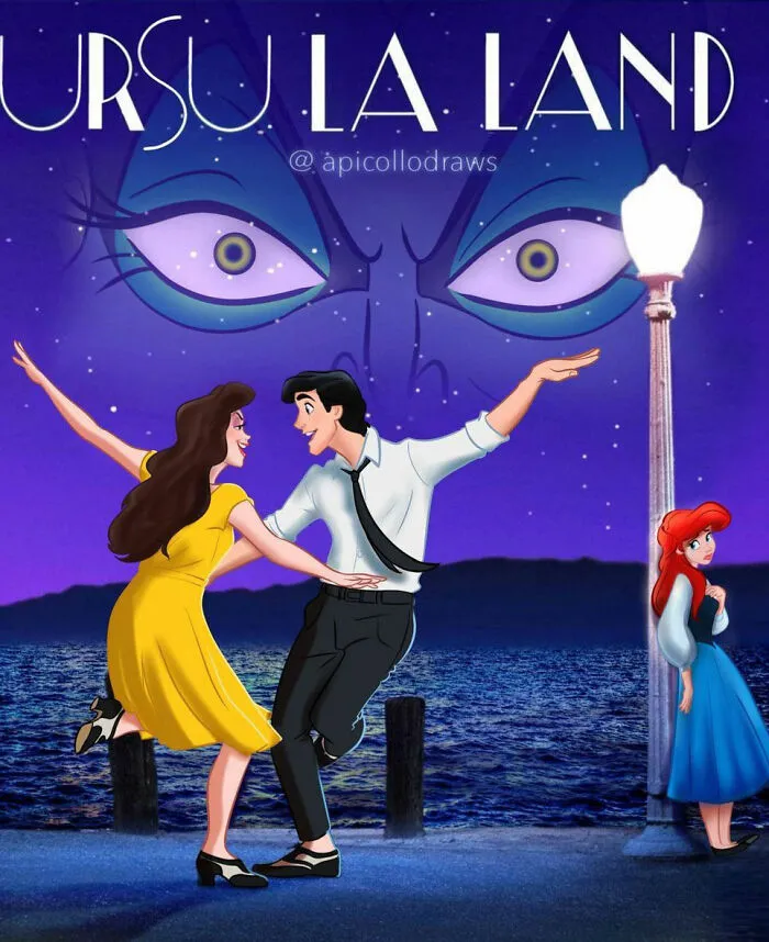 Iconic Movie And TV Posters Reimagined With Disney Characters By Alex Pick (50 Pics)