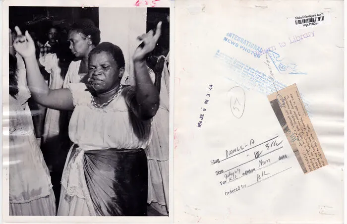 International News Photos - "Devotee Of A Witchcraft Cult In Brazil" 1956