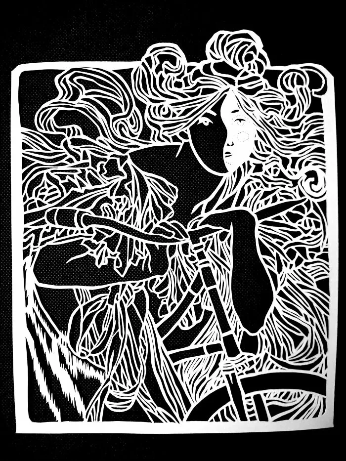 I've Been Cutting From Paper For 4 Months, Here's What I've Made (53 Pics)